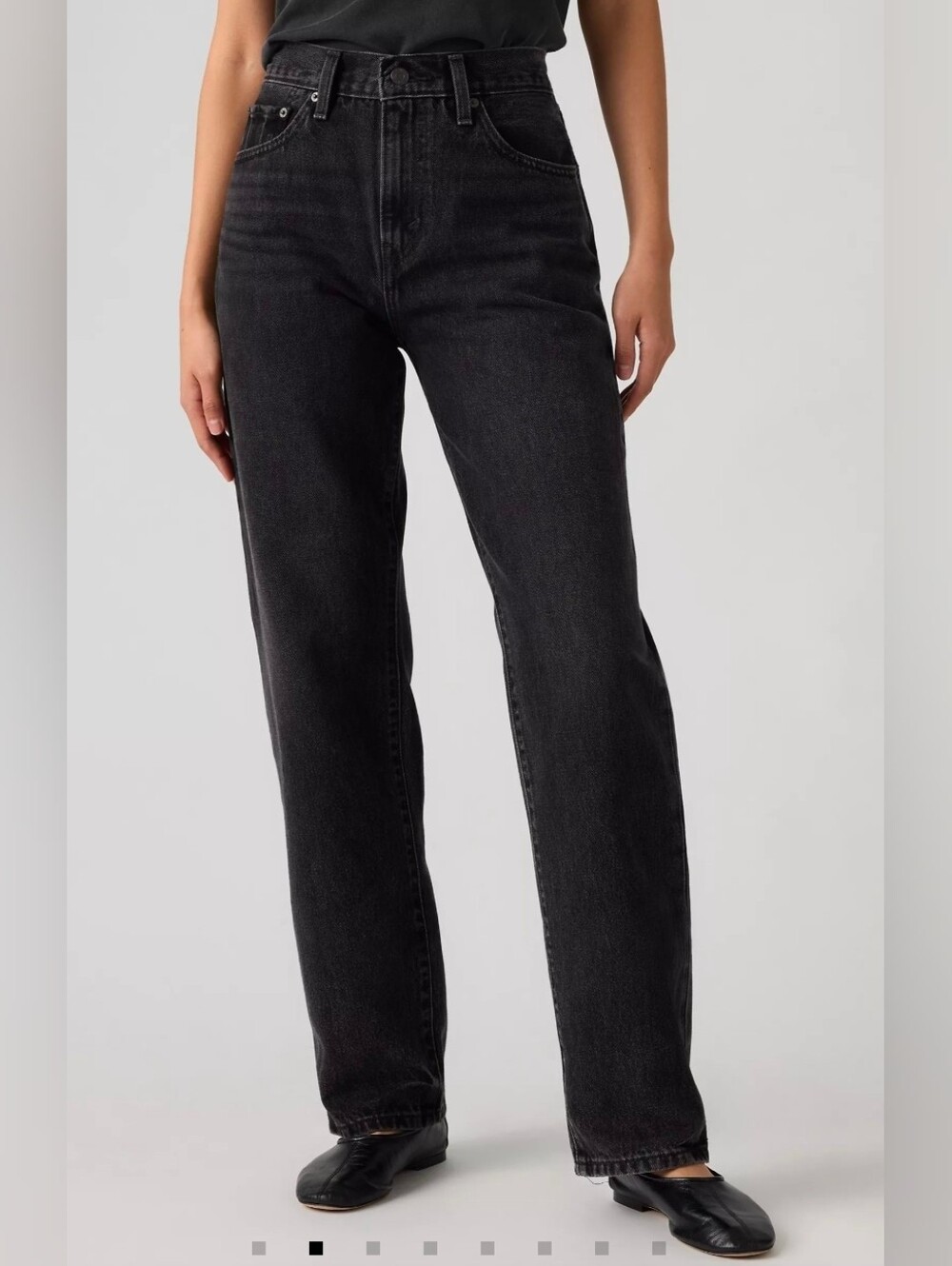 Levi's Easy Dad Jeans - Black